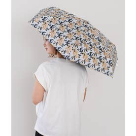【晴雨兼用】アートプリント折りたたみ傘（カラフル/軽量） （FLOWER）