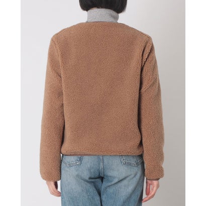 ヴァンソン・エ・ミレイユ Vincent et Mireille 【Vincent et Mireille】BOA CARDIGAN （キャメル）｜詳細画像