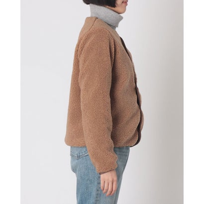 【Vincent et Mireille】BOA CARDIGAN （キャメル）｜詳細画像