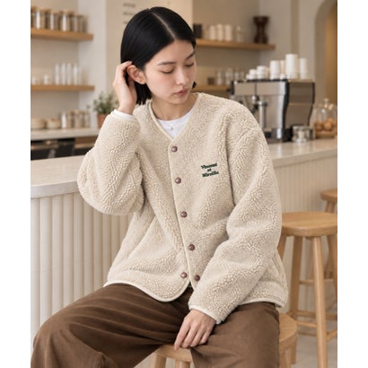 ヴァンソン・エ・ミレイユ Vincent et Mireille 【Vincent et Mireille】BOA CARDIGAN （アイボリー）｜詳細画像