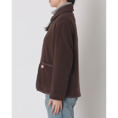 FLEECE COVERALL （ダークブラウン）｜詳細画像