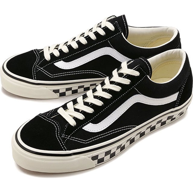 LX Old Skool 36 CHCKRBRD-SIDEWALL-BLACK/MARSHMALLOW [VN000E8VBPO] （CHCKRBRD-SIDEWALL-BLACK/MARSHMALLOW）