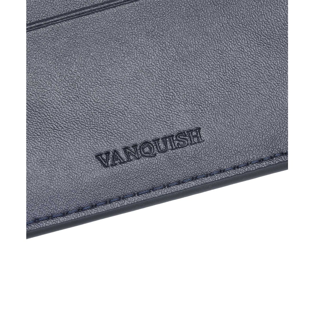 ヴァンキッシュ VANQUISH グレイン 二つ折り財布 （NVY