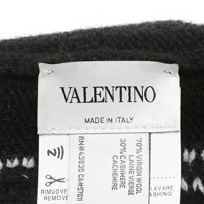 ヴァレンティノ ガラヴァーニ VALENTINO GARAVANI ニット帽 帽子 ロゴ ブラック メンズ VALENTINO GARAVANI WY0HB00AFTA 0NA （マルチカラー）｜詳細画像