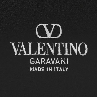 ヴァレンティノ ガラヴァーニ VALENTINO GARAVANI 二つ折り財布 VLTNロゴ ブラック メンズ VALENTINO GARAVANI 3Y2P0577 LVN 0NI （BLACK WHITE）｜詳細画像