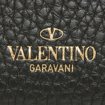 ヴァレンティノ ガラヴァーニ VALENTINO GARAVANI カードケース フラグメントケース コインケース ロックスタッズ ブラック レディース VALENTINO GARAVANI P0605 VSH 0NO （ブラック）｜詳細画像