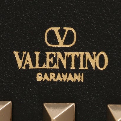 ヴァレンティノ ガラヴァーニ VALENTINO GARAVANI 二つ折り財布 ミニ財布 スタッズ ブラック レディース VALENTINO GARAVANI 2W0P0P39BOL 0NO （NERO）｜詳細画像