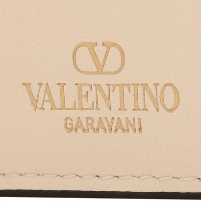 ヴァレンティノ ガラヴァーニ VALENTINO GARAVANI フラグメントケース カードケース ロックスタッズ ホワイト レディース VALENTINO GARAVANI 3W2P0T35BOL I16 （LIGHT IVORY）｜詳細画像