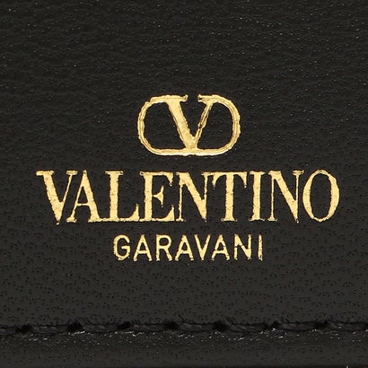 ヴァレンティノ ガラヴァーニ VALENTINO GARAVANI フラグメントケース カードケース ローマンスタッズ コインケース ブラック レディース VALENTINO GARAVANI 3W2P0Y06BSF 0NO （NERO）｜詳細画像