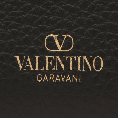 ヴァレンティノ ガラヴァーニ VALENTINO GARAVANI フラグメントケース カードケース ロックスタッズ ブラック レディース VALENTINO GARAVANI 3W2P0605 VSH 0NO （NERO）｜詳細画像