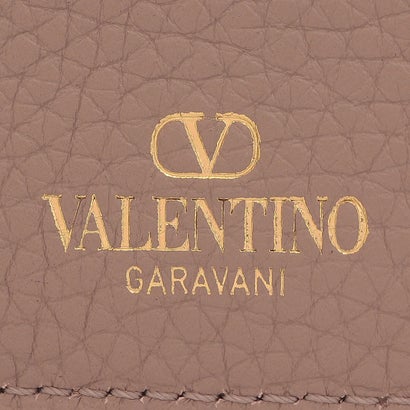 ヴァレンティノ ガラヴァーニ VALENTINO GARAVANI カードケース 定期入れ ロックスタッズ ベージュ レディース VALENTINO GARAVANI 3W2P0486 VSH P45 （POUDRE）｜詳細画像