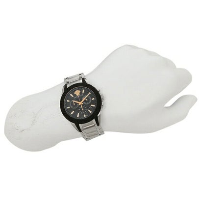 ヴェルサーチ VERSACE 腕時計 メンズ VERSACE VEM800218 ブラック シルバー （ブラック）｜詳細画像