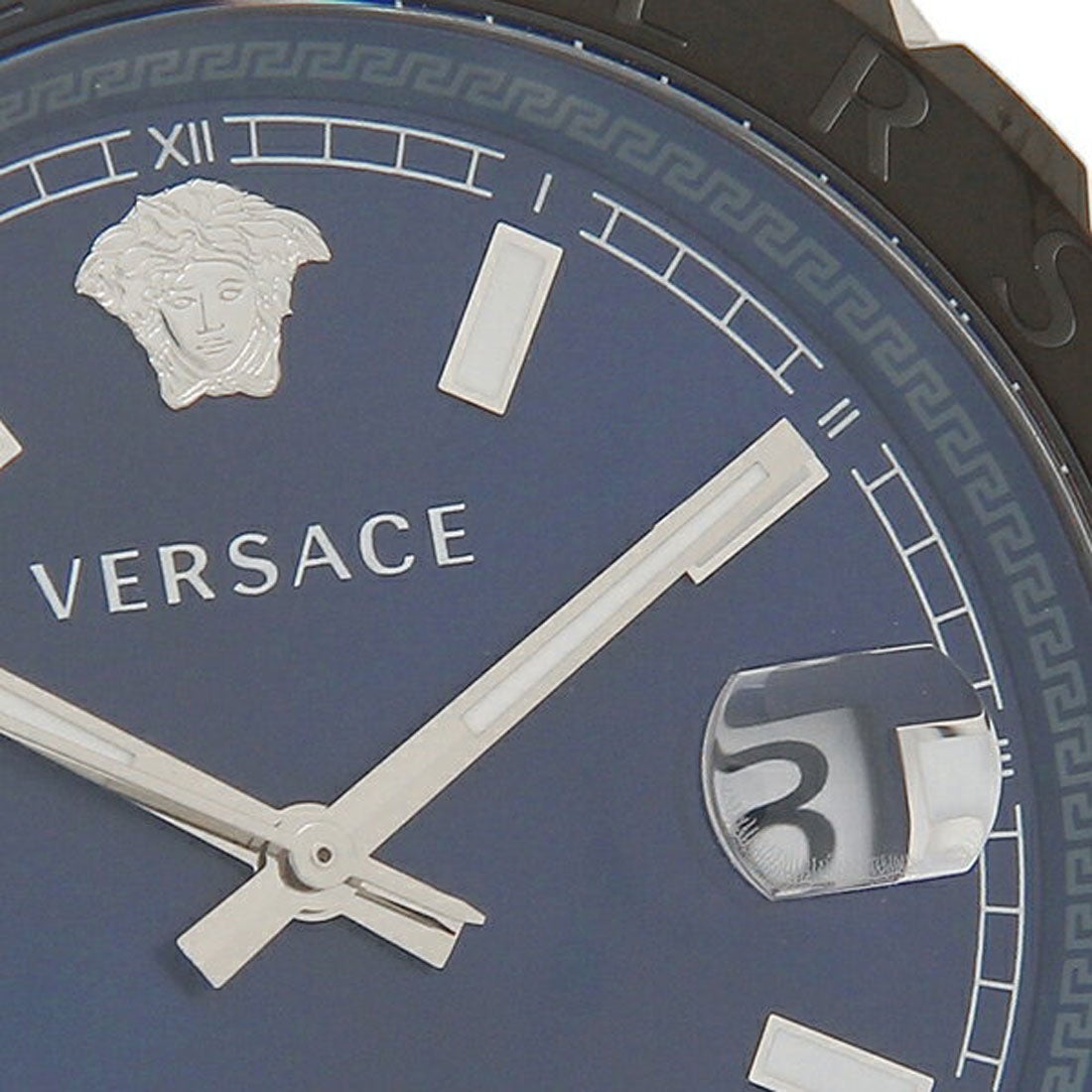 ヴェルサーチ VERSACE 時計 メンズ ヘレニウム 42mm 自動巻 ブルー