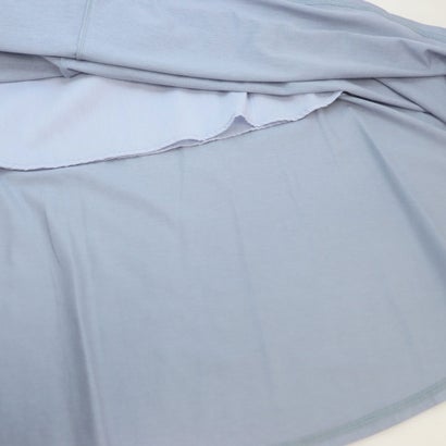 ユエニ yueni 洗えるリヨセルジャージージー フレアロングスカート （ブルー）｜詳細画像