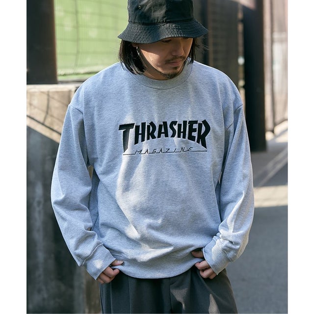 THRASHER ロゴSW （グレー）