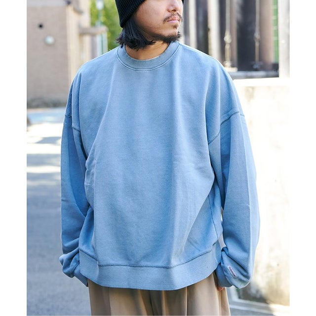 Goodwearセイヒンゾメトレーナー （スティールブルー）