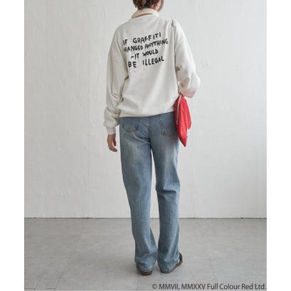 Banksy SweatShirt （レッド）｜詳細画像