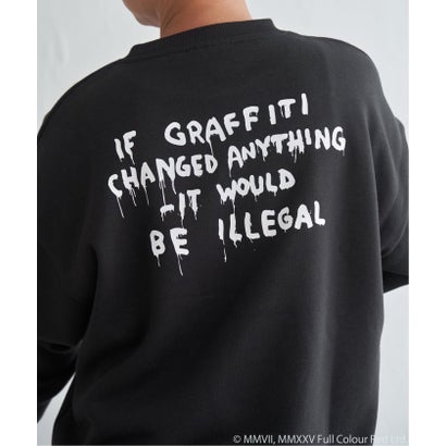 Banksy SweatShirt （レッド）｜詳細画像