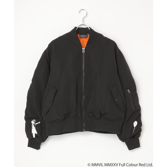 Banksy MA-1 HSH （ブラック）