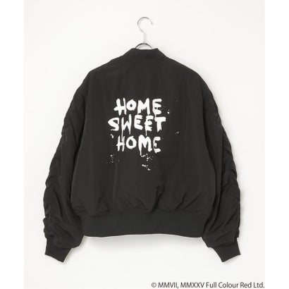ヴァンス エクスチェンジ VENCE EXCHANGE Banksy MA-1 HSH （カーキ）｜詳細画像