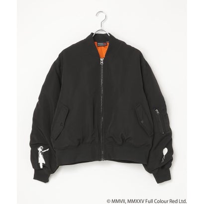 ヴァンス エクスチェンジ VENCE EXCHANGE Banksy MA-1 HSH （カーキ）｜詳細画像
