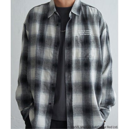 Banksy Check Shirt （ブラック）｜詳細画像