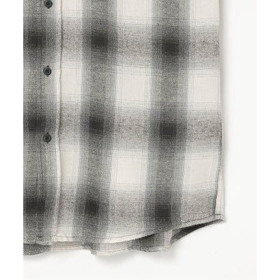 Banksy Check Shirt （ホワイト）｜詳細画像
