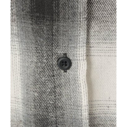 Banksy Check Shirt （ホワイト）｜詳細画像