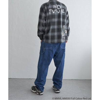 Banksy Check Shirt （ブラウン）｜詳細画像