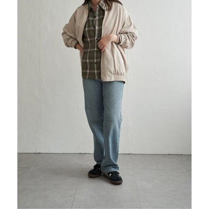 TCオンブレネルチェック クロップ （ダークグリーン）｜詳細画像