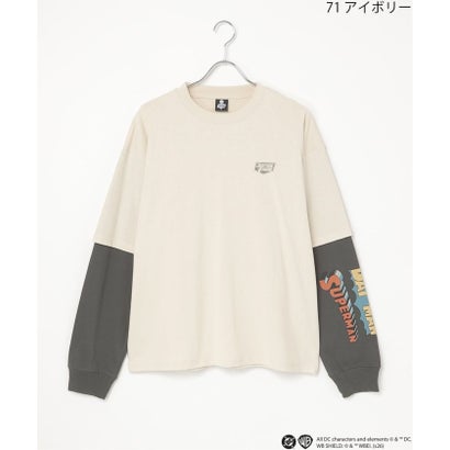 DCソデレイヤードロンT （オフホワイト）｜詳細画像