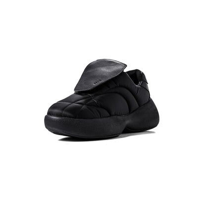 NY TWILL PUFFER CLEAT TRAINER （Black）｜詳細画像