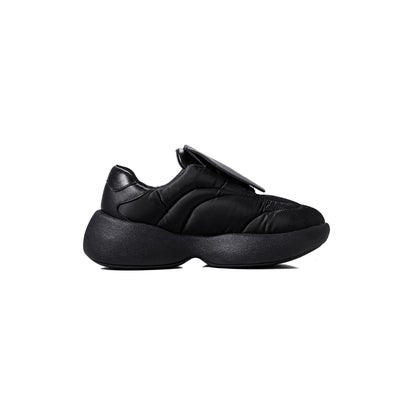 NY TWILL PUFFER CLEAT TRAINER （Black）｜詳細画像
