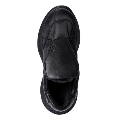 NY TWILL PUFFER CLEAT TRAINER （Black）｜詳細画像