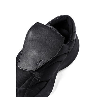 NY TWILL PUFFER CLEAT TRAINER （Black）｜詳細画像