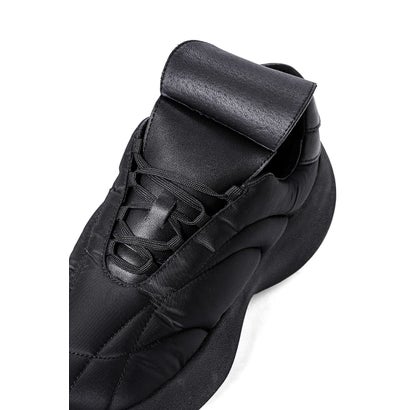 NY TWILL PUFFER CLEAT TRAINER （Black）｜詳細画像