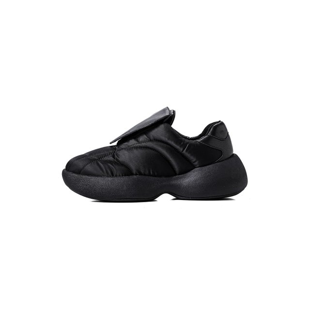 NY TWILL PUFFER CLEAT TRAINER （Black）