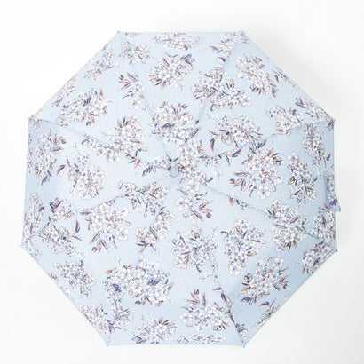 ヴェラ・ブラッドリー Vera Bradley ☆折畳み傘 Umbrella - Cherry Blossoms （ブルーグレー）｜詳細画像