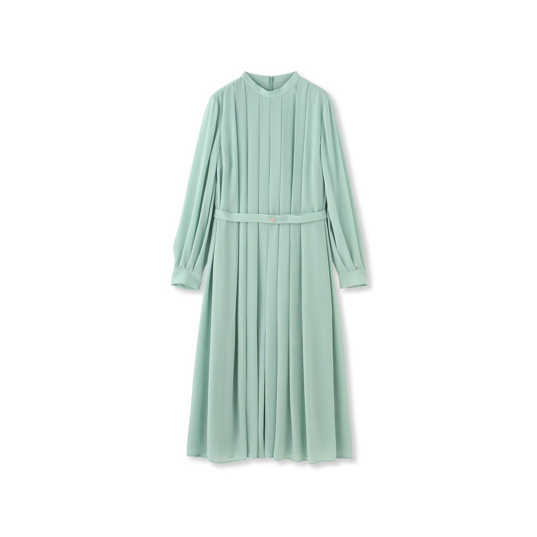 ビアッジョブルー Viaggio Blu シフォンプリーツワンピース≪手洗い 
