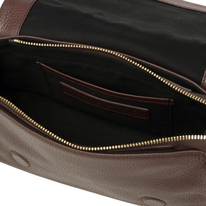 ヴィオラドーロ VIOLAd'ORO 正規品 ボディバッグ レディース ブランド レザー 牛革 肩かけ 斜めがけ エレガント おしゃれ 小さめ コンパクト ショルダー TRERO イタリアンレザーボディバッグ V-1645 （ブラック）｜詳細画像