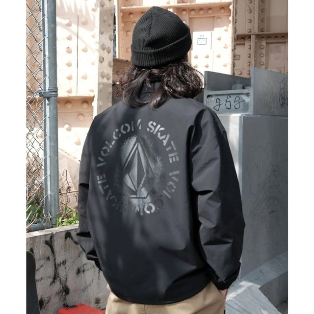 コーチジャケット メンズ ロゴ バックプリント BG052752 （BLK）