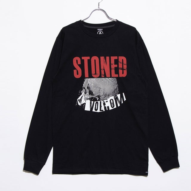 JP MAG STONED L/S TEE （BLK）