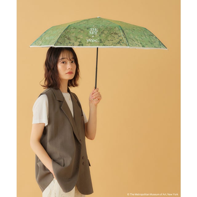 メトロポリタン美術館 ビニール傘 雨傘 折りたたみ レディース 女性 長く使える 丈夫 折り畳み傘 通勤 通学 おしゃれ かわいい 彼女 母 母の日 プレゼント ギフト 誕生日 クリスマス プチギフト【Wpc.】 METミニ (ファン・ゴッホ/薔薇)