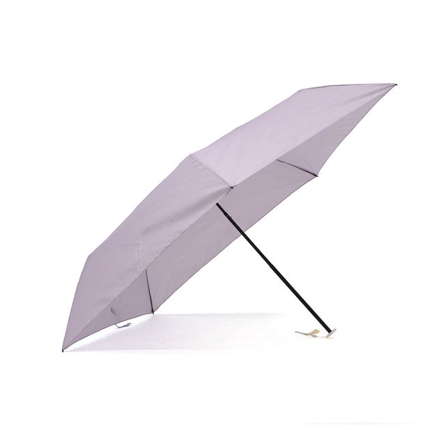 折り畳み傘 メンズ レディース 軽量 晴雨兼用 ブランド 雨 折りたたみ コンパクト プレゼント 55cm 手開き UVカット 無地 AIR-LIGHT UMBRELLA AL03-001-002 （ラベンダー）