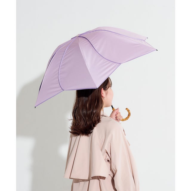 【公式限定】晴雨兼用 最強の日傘 折りたたみ レディース 女性 日焼け対策 UV対策 大きめ 大きい 大判 折り畳み傘 彼女 母 母の日 おしゃれ かわいい 誕生日 クリスマス プレゼント ギフト【Wpc.UVO】 PARASOL3段折フローラルmini (フローラル/ラベンダー(限定色))