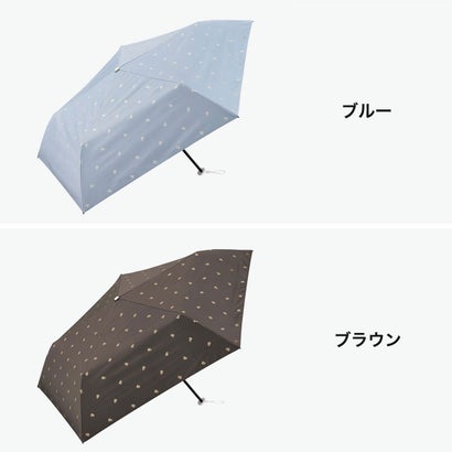 折りたたみ傘 レディース 晴雨兼用 コンパクト 手動開閉 折り畳み傘 日傘 雨傘 傘 軽量 可愛い 超軽量 50cm 大人 PARASOL 801-16930-102 （ブルー）｜詳細画像