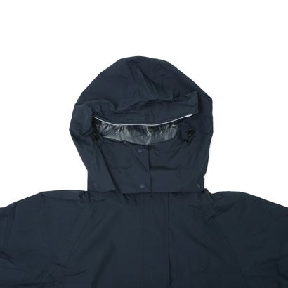 レインコート 自転車 メンズ レディース リュック対応 通学 通勤 リュック アウトドア ビジネス 雨具 カッパ WbyWpc. リュックが背負えるレインコート R009-001-201 （ネイビー）｜詳細画像
