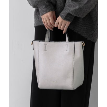 ウェレッグ セレクト welleg sellect 2way スクエア ショルダーバッグ （9140シルバー）｜詳細画像