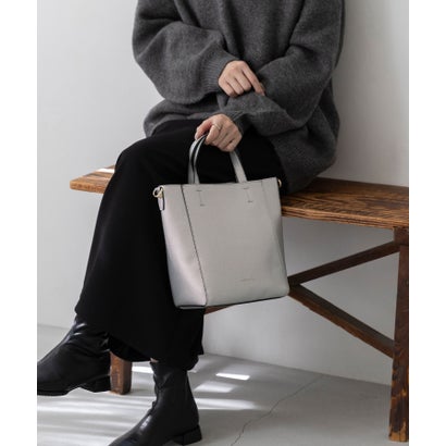 ウェレッグ セレクト welleg sellect 2way スクエア ショルダーバッグ （9140シルバー）｜詳細画像