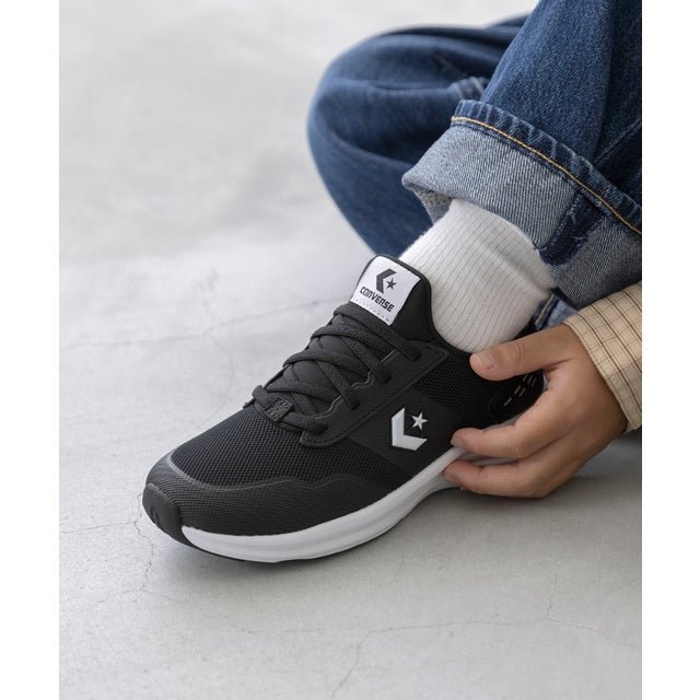 CONVERSE コンバース スターホッパー スリットスライド キッズ スニーカー （4020ブラック）